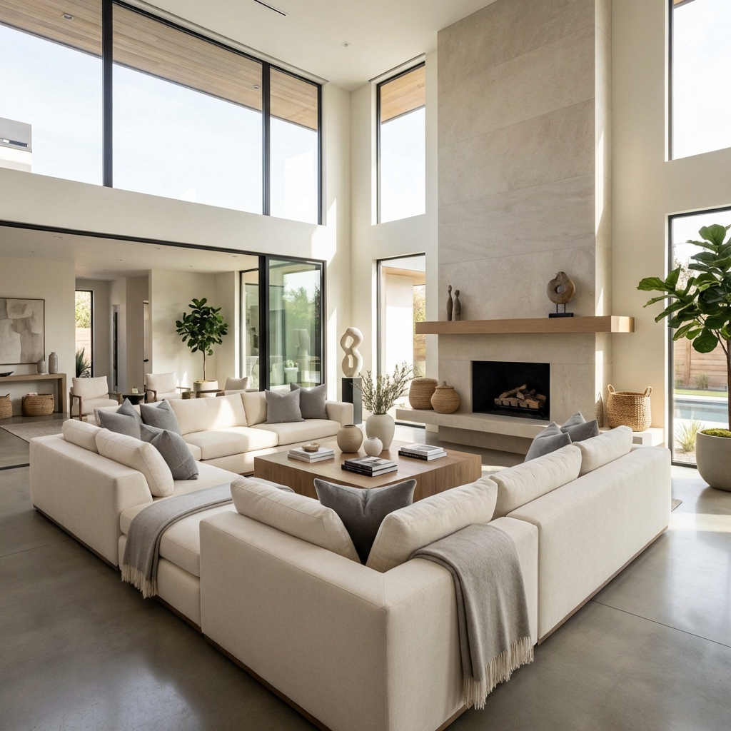 Luxury living space